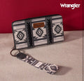 Wrangler Black Aztec Wallet