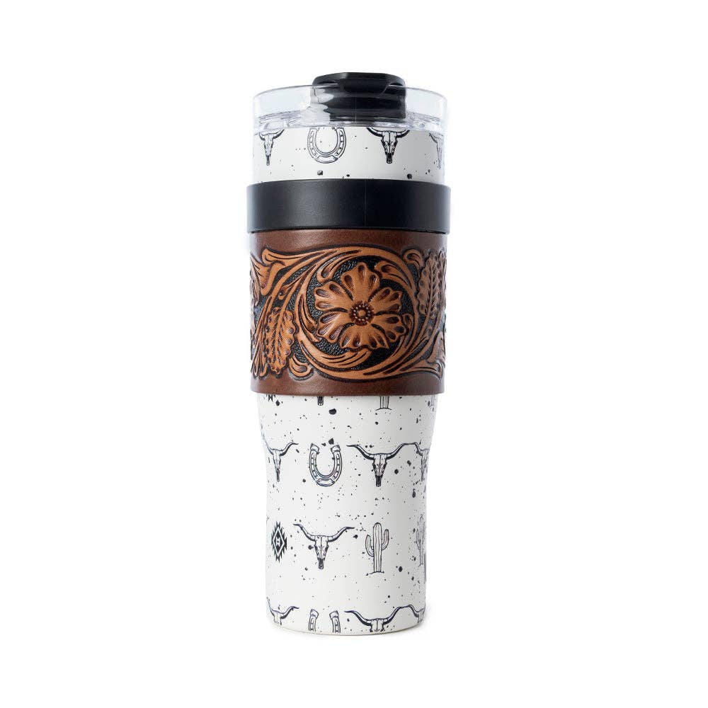 Westmark Tooled Western Tumbler