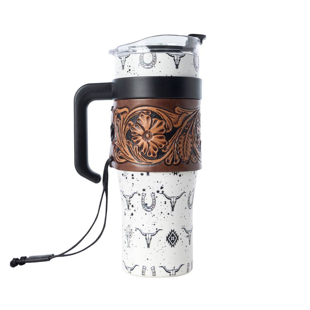Westmark Tooled Western Tumbler