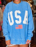 USA Corded Crewneck