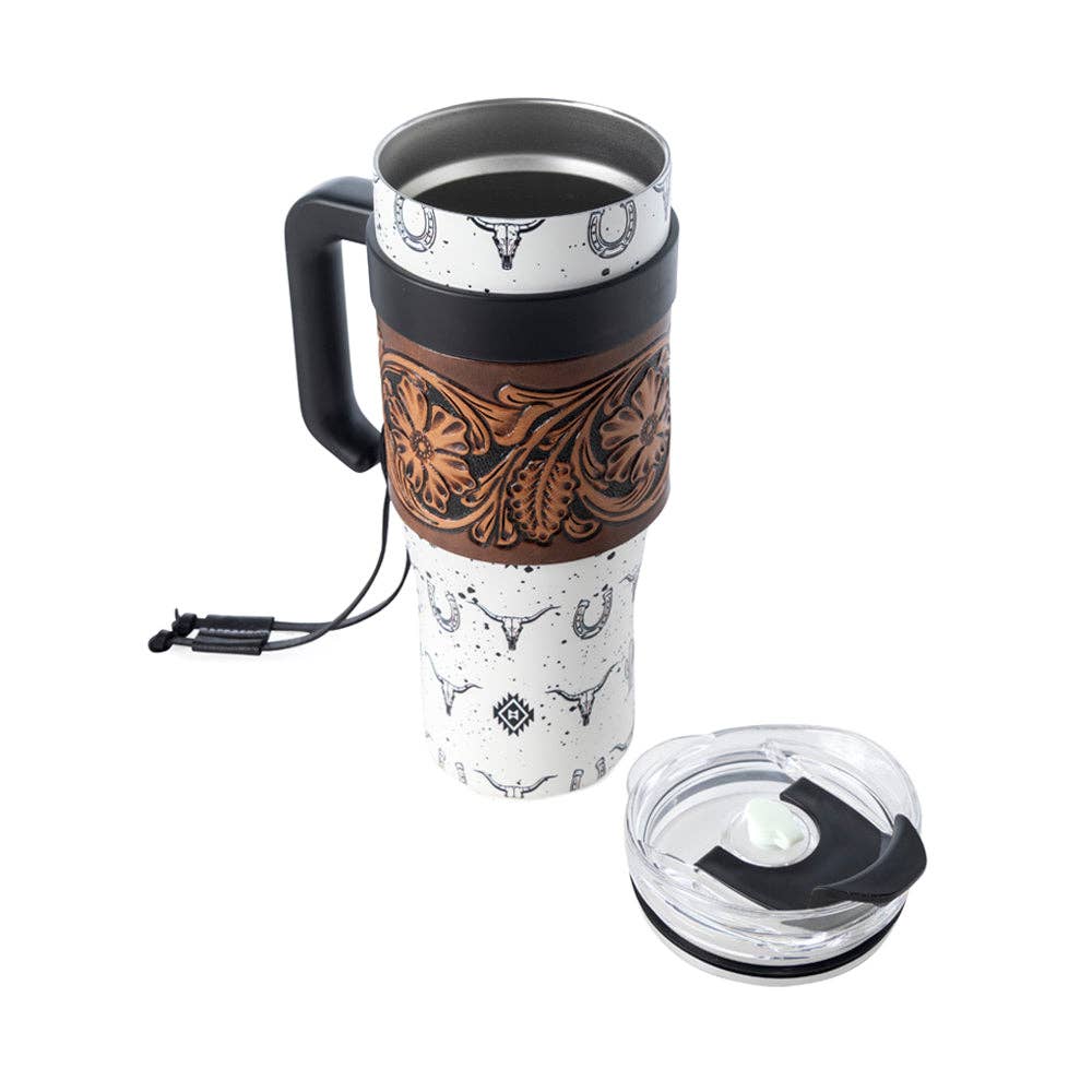 Westmark Tooled Western Tumbler