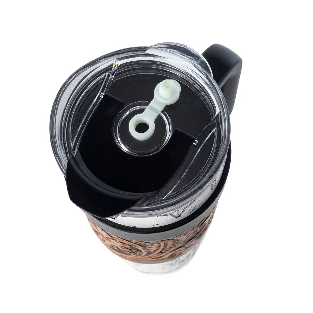 Westmark Tooled Western Tumbler