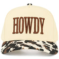 HOWDY Cow Print Trucker Hat
