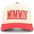 MOMMIN Two Tone Trucker Cap: Red