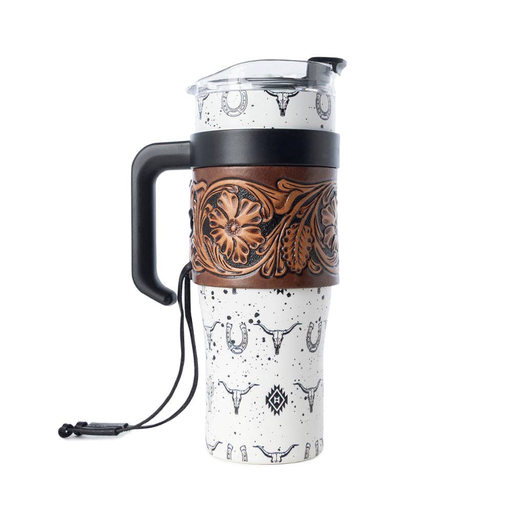 Westmark Tooled Western Tumbler