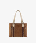 WRANGLER WHIPSTITCH TOTE BAG-BROWN