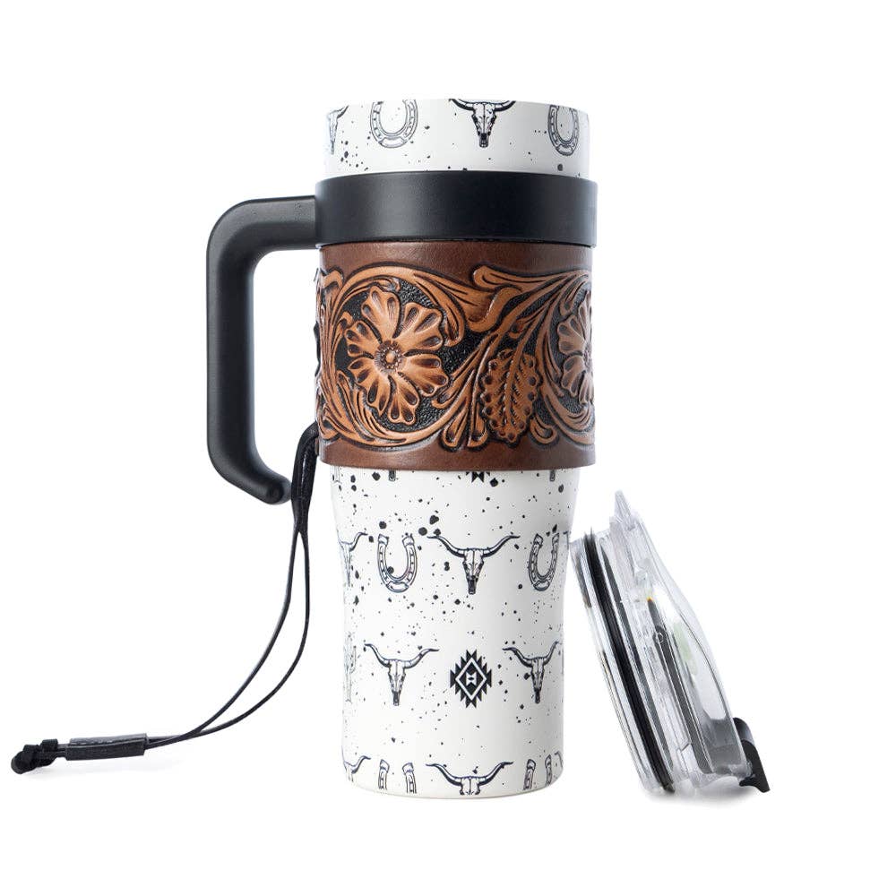 Westmark Tooled Western Tumbler