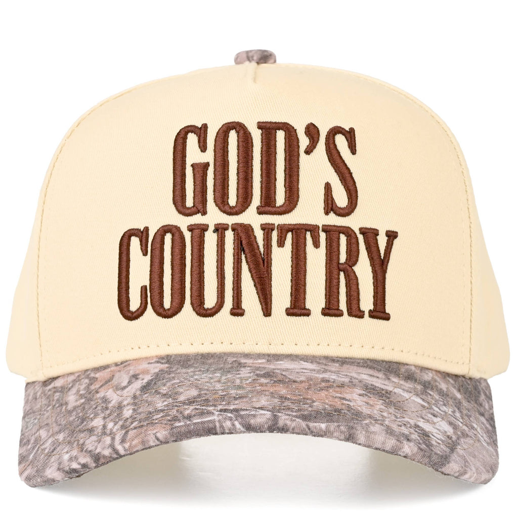 GOD'S COUNTRY Two Tone Trucker Hat