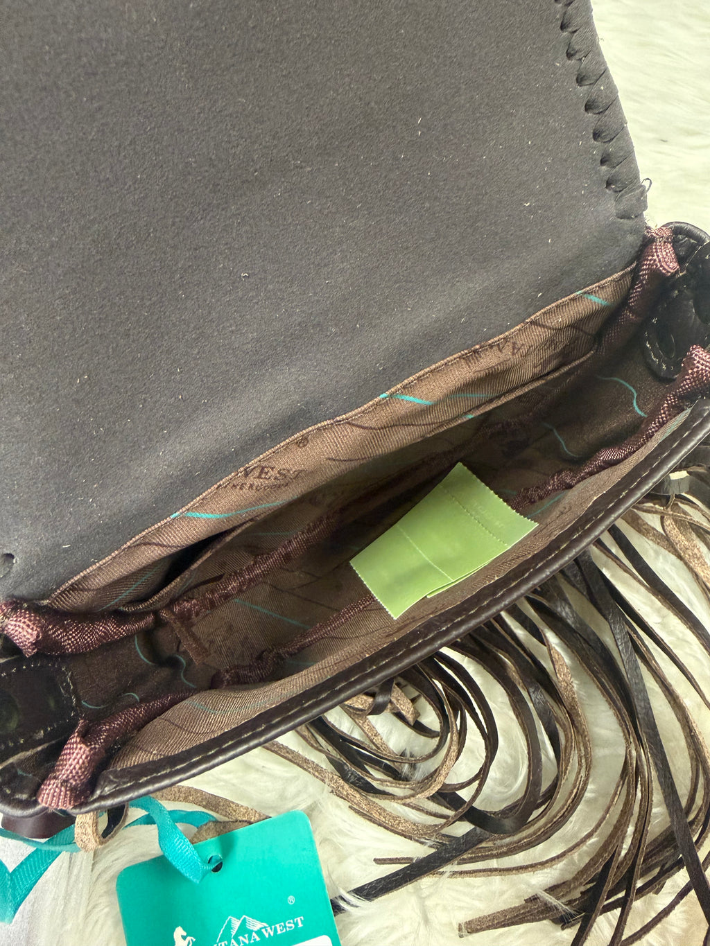 MONTANA WEST BOOT STITCH CROSSBODY