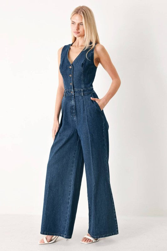 Denim Jumpsuit