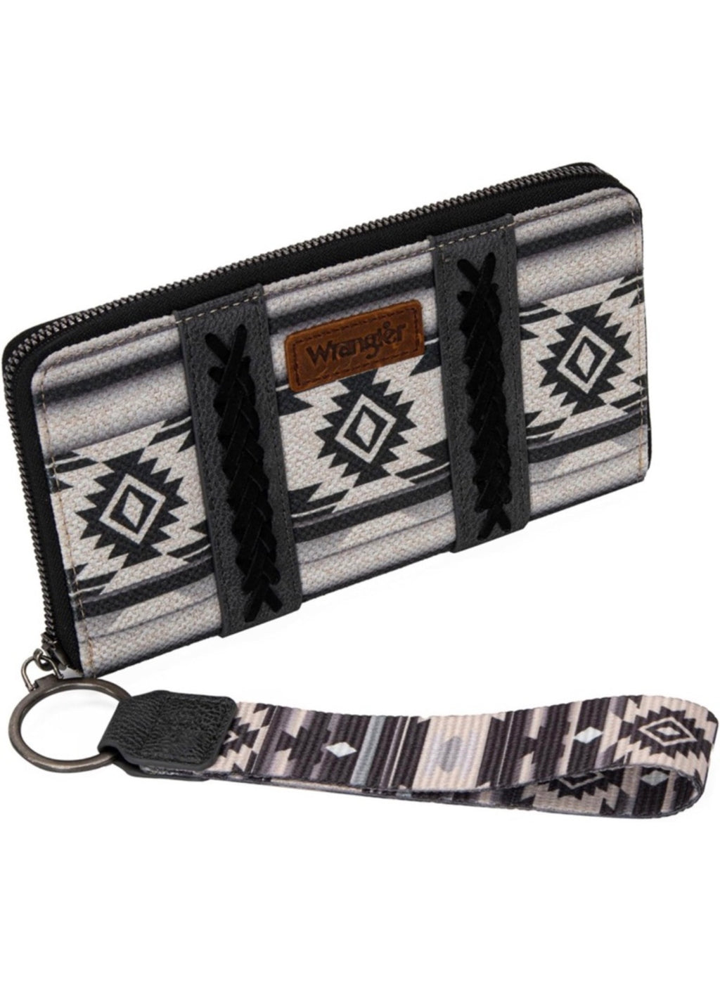 Wrangler Black Aztec Wallet