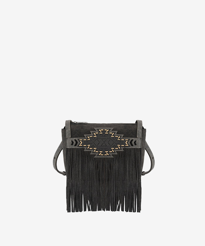 TRINITY RANCH FRINGE CROSSBODY BAG