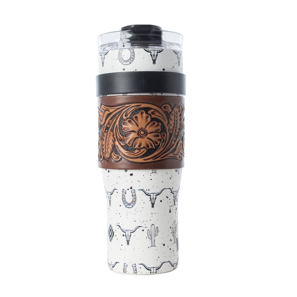 Westmark Tooled Western Tumbler